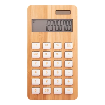 BooCalc bambusz számológép