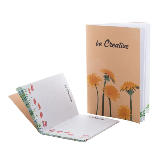 CreaNote Plus A5 Eco egyediesíthető jegyzetfüzet