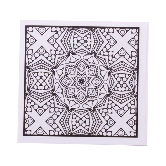Coloxil 12 egyediesíthető színező szett, mandala
