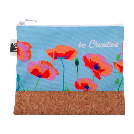 CreaBeauty Cork M RPET egyediesíthető kozmetikai táska