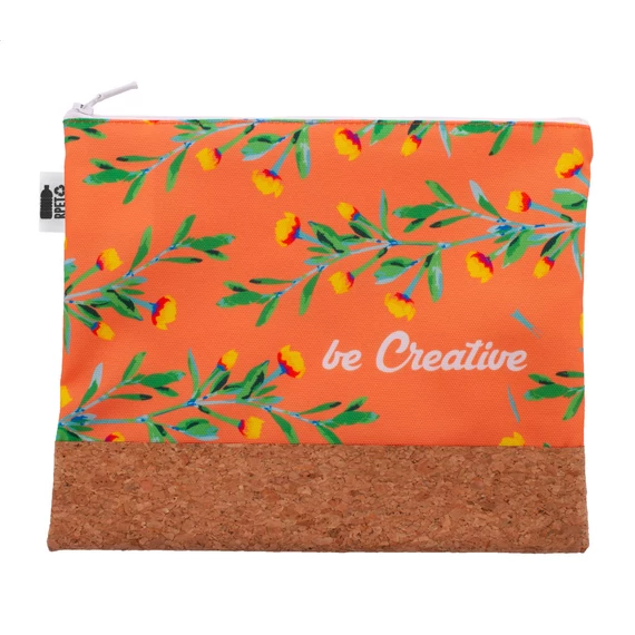 CreaBeauty Cork L RPET egyediesíthető kozmetikai táska