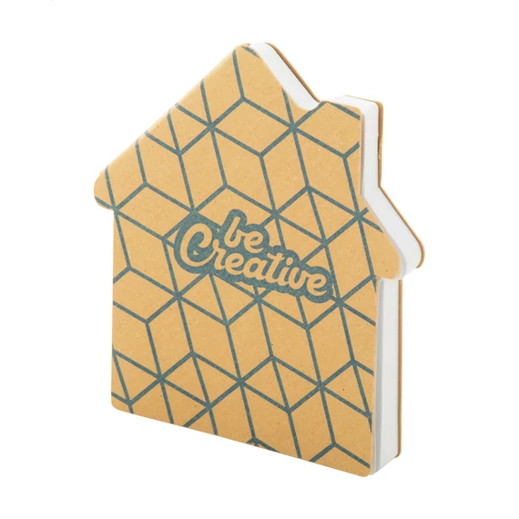 CreaStick House Eco egyediesíthető öntapadós jegyzettömb
