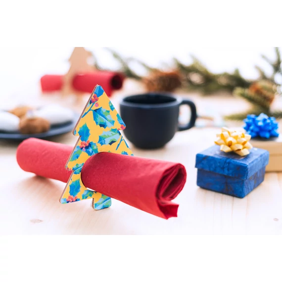 Julmiddag Creative egyedi karácsonyi szalvétagyűrű