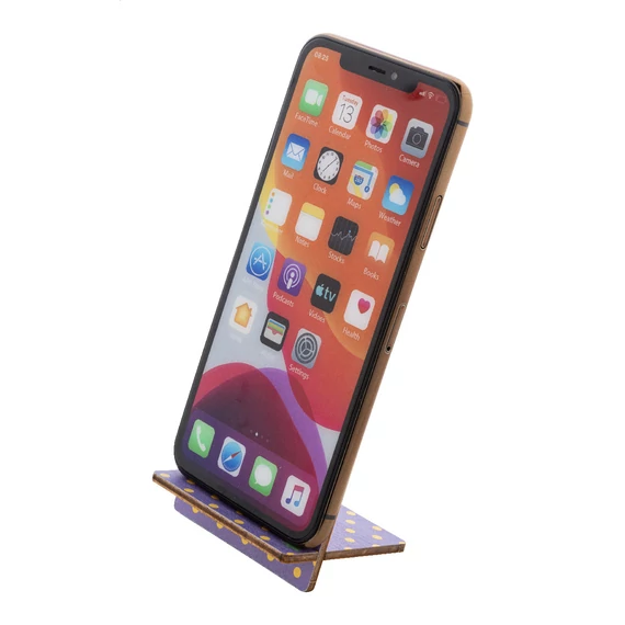 Kannykka Creative karácsonyi mobiltartó, hópehely