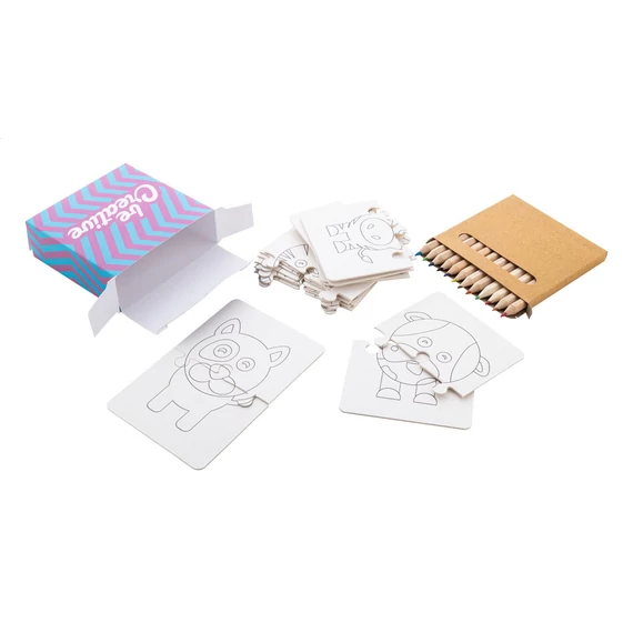 Colozzy egyedi színezős puzzle