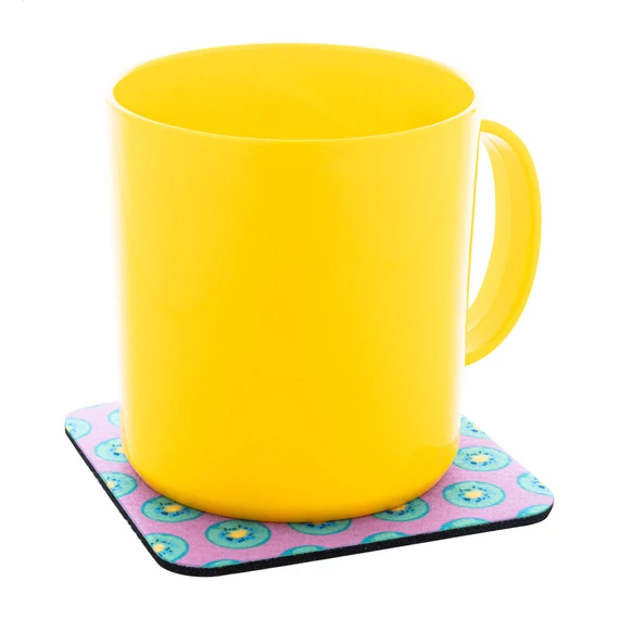 CreaFelt Drink Plus RPET filc poháralátét, négyzet