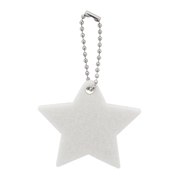 CreaFelt Key Xmas egyedi karácsonyi kulcstartó, csillag