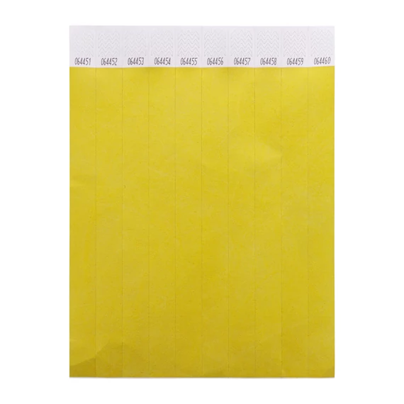 Wristvek tyvek karszalagok (10 db)