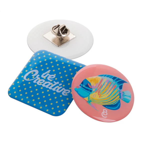 EpoBadge Maxi egyedi epoxy kitűző