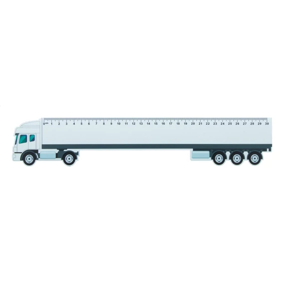 Trucker 30 kamion formájú vonalzó, 30 cm