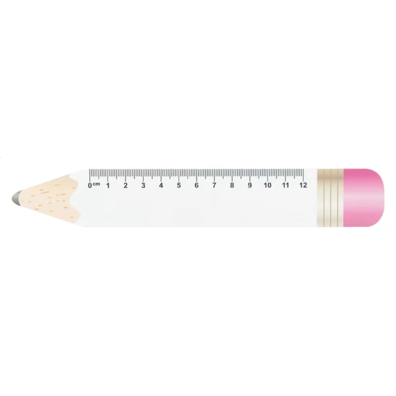 Sharpy 12 ceruza formájú vonalzó, 12 cm