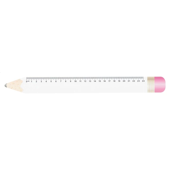 Sharpy 24 ceruza formájú vonalzó, 24 cm
