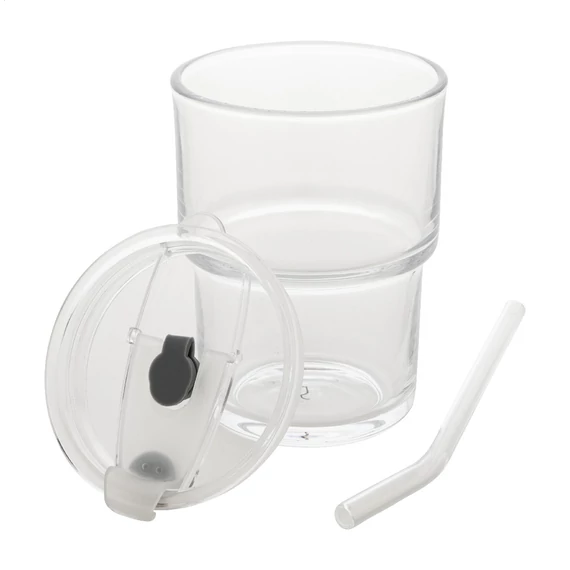 Glassip üveg utazópohár