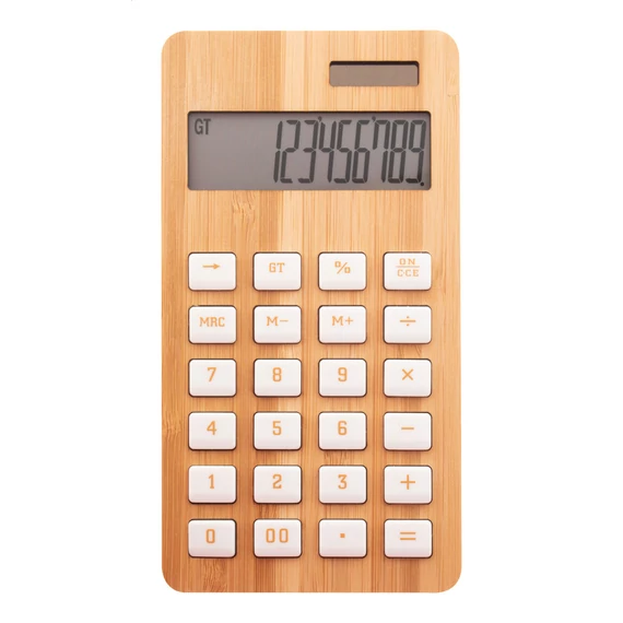BooCalc bambusz számológép