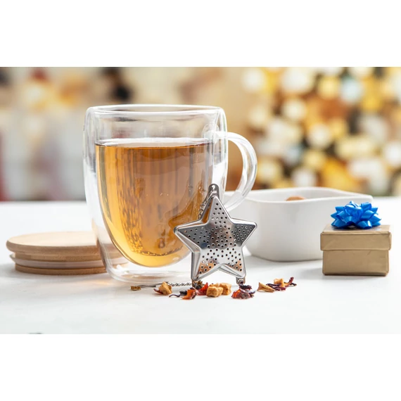 Suodatee karácsonyi teafűtartó, csillag