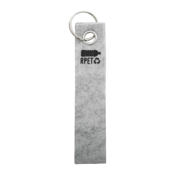 KeyBadge RPET Maxi kitűzős RPET kulcstartó
