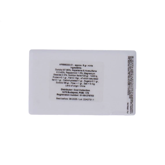 Card cukorkás doboz