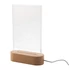 Woodify LED-es trófea, téglalap