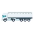 Trucker 15 kamion formájú vonalzó, 15 cm